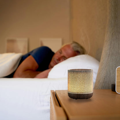 ZmarKraft Essential Oil Diffuser with Fabric Cover and Night Lamp