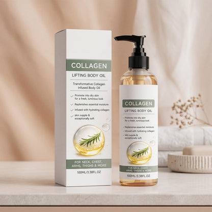 Collagen Lifting Body Oil for Crepey Skin, 100 mL