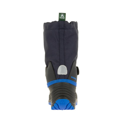 Kamik Kids Waterbug5 Insulated Winter Boots,Navy/Blue,9T
