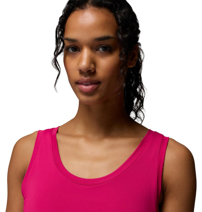 Columbia Womens PFG Freezer Maxi Dress, Guava Pink, X-Large
