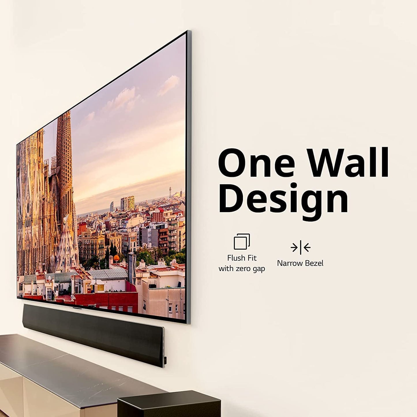 LG G3 MLA OLED evo 55-inch Gallery Edition 4K Smart TV - AI-Powered, Alexa Built-in, Gaming, 120Hz Refresh, HDMI 2.1, FreeSync, G-sync, VRR, Brightness Boost Max, 55" Television (OLED55G3PUA, 2023)