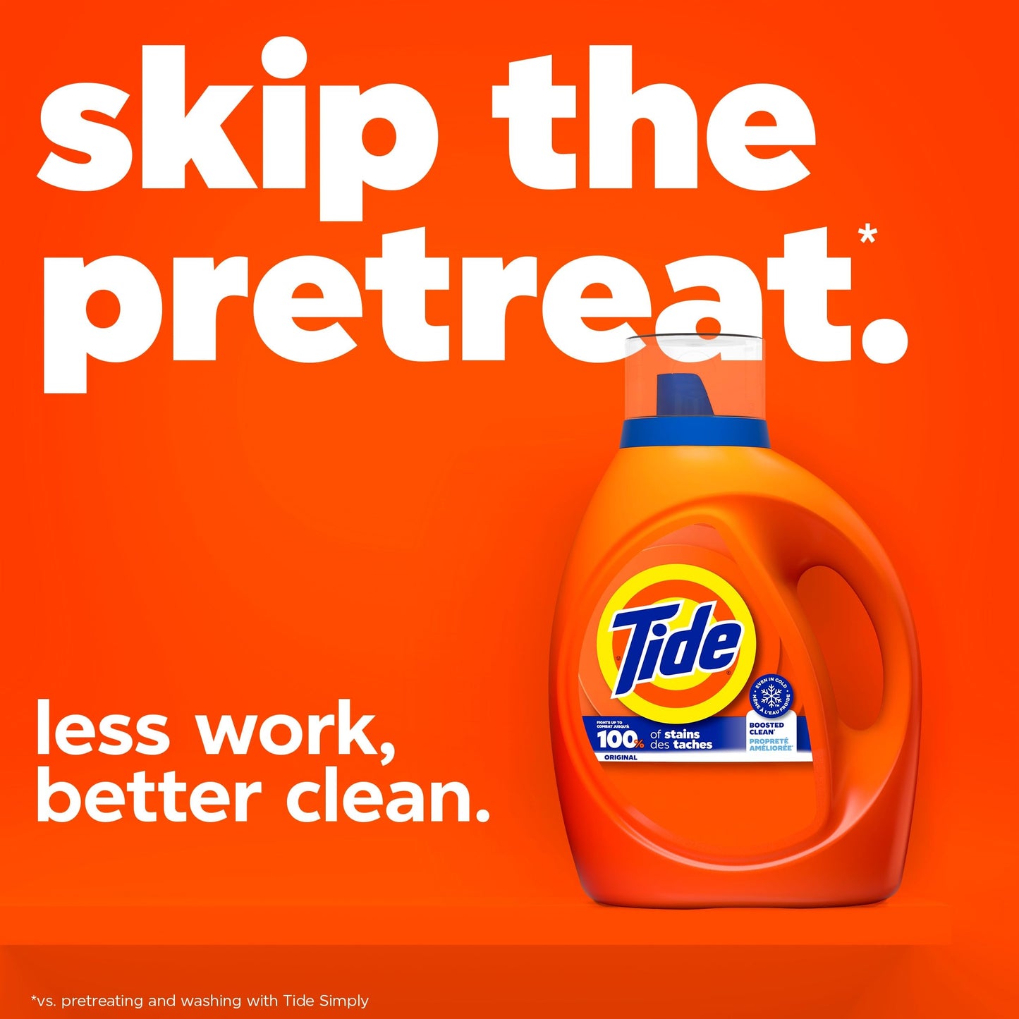 Tide Liquid Laundry Detergent Original, 32 loads, 1.24 mL