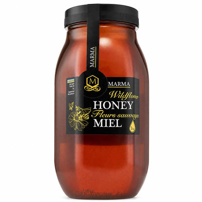 HONIGMA Marma Wildflower Honey, 1000g/35.2oz