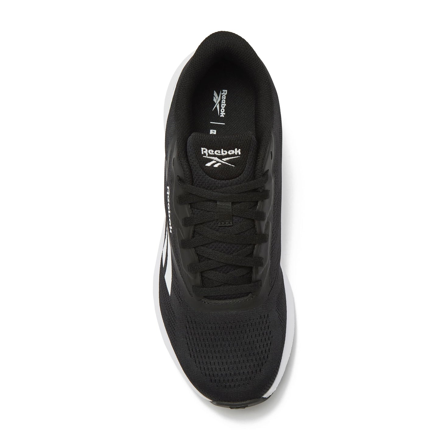 Reebok Energen Run 4 Running Shoes for Men, Lightweight Athletic Mens Sneakers Size 6.5 to 14, White or Black, Black/White, 14