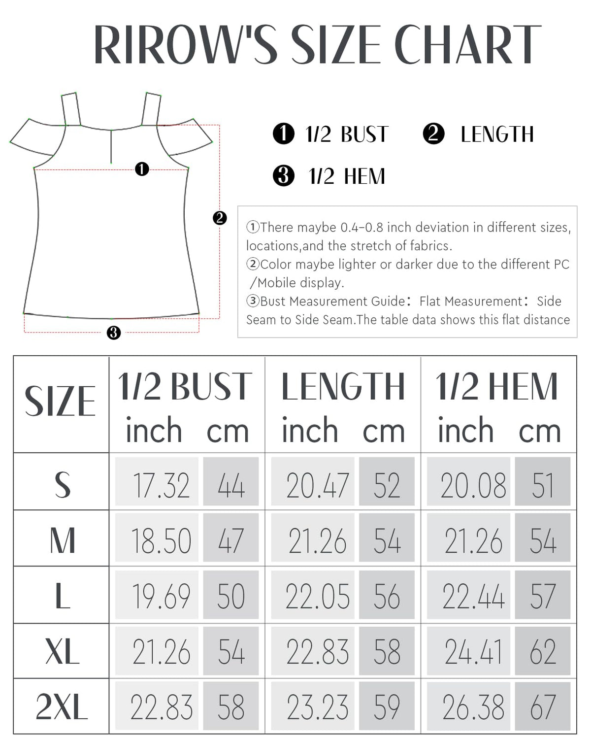 RIROW Summer Cold Shoulder Tops Womens Tank Tops Off the Shoulder Shirts L