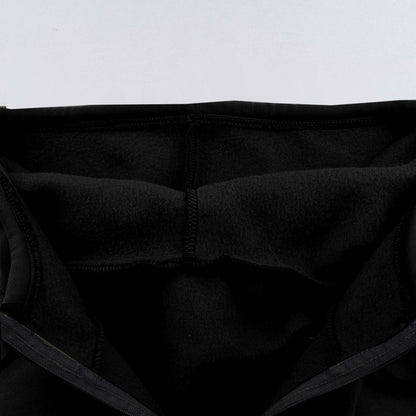 Quarter Zip Up Cargo Hoodies for Men Long Sleeve Fleece Tactical Sweatshirt