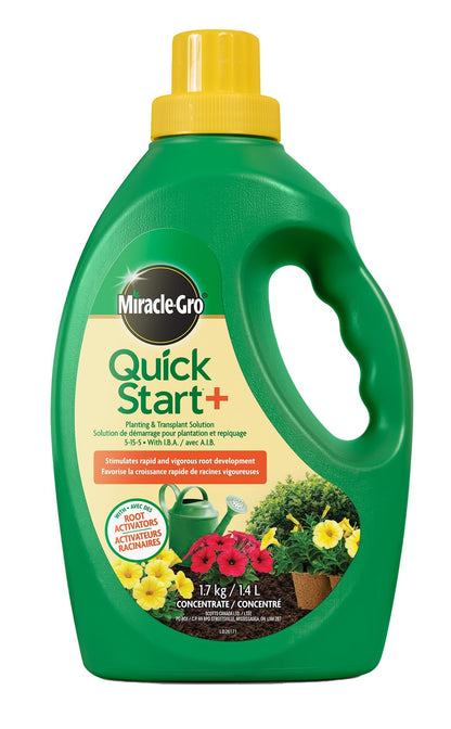 Miracle-Gro® Quick Start®+ Planting & Transplant Solution 5-15-5 1.4L