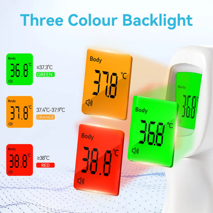 Berrcom 3-in-1 Infrared Forehead Thermometer Non-Contact Temperature Gun