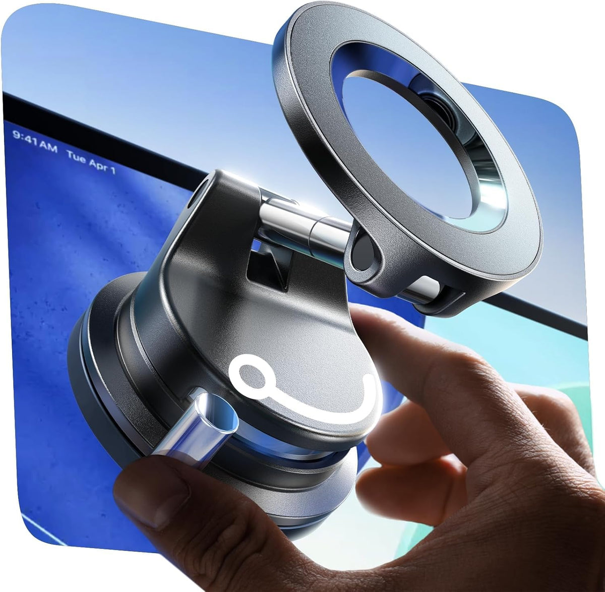 LISEN Car Phone Holder Car for Magsafe Magnetic Car Mount [1s Quick Lock]