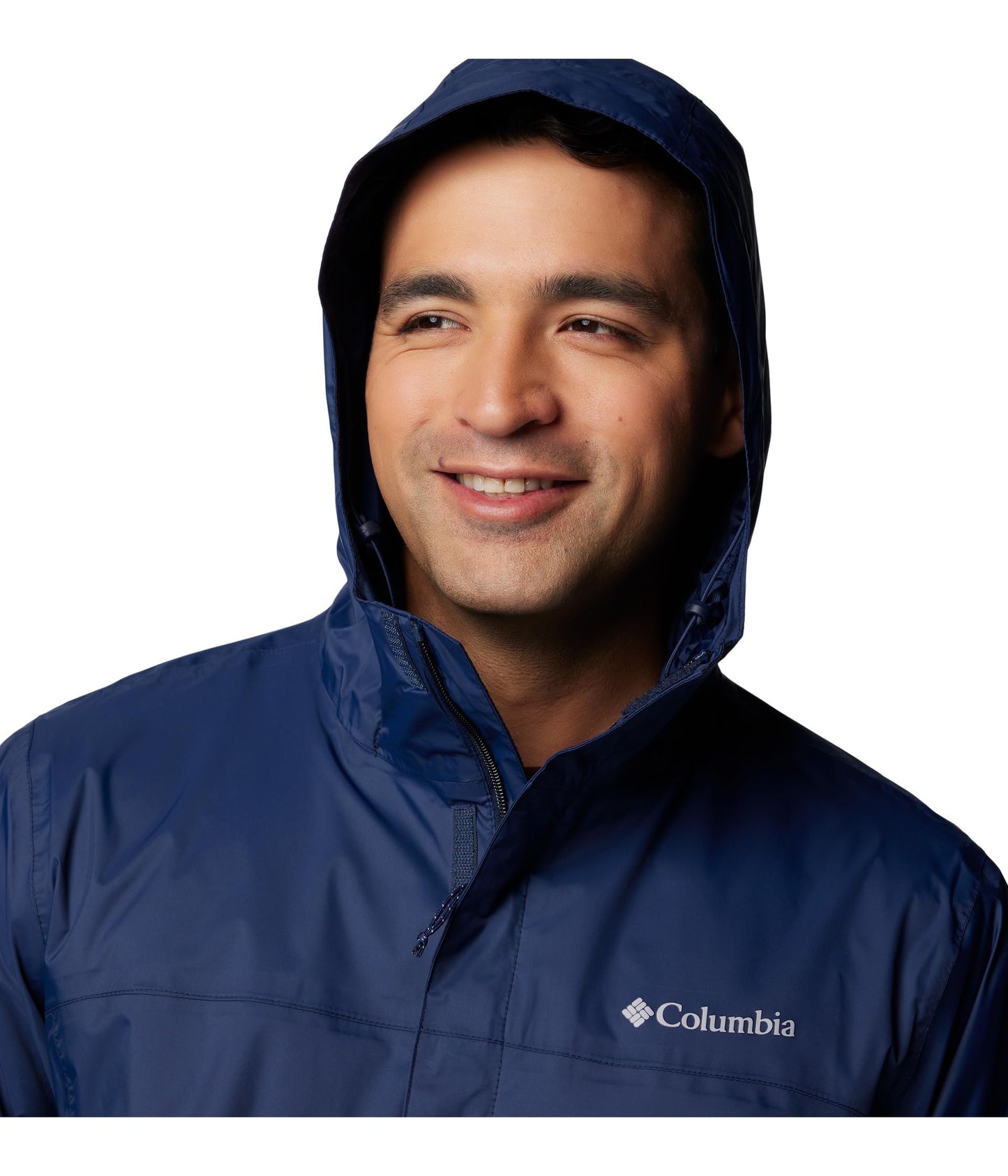 Columbia Men's Watertight II Waterproof Rain Jacket, Collegiate Navy, X-Large
