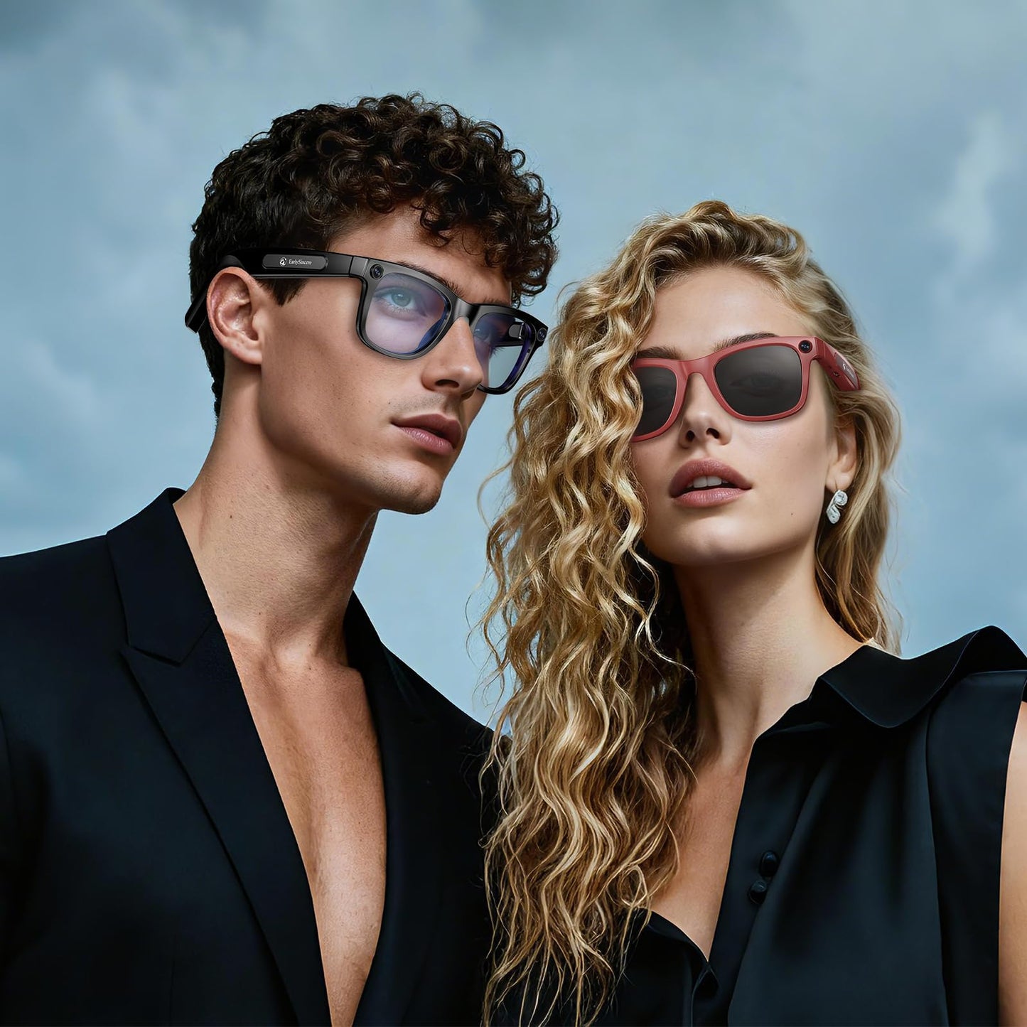 2026 Smart Glasses with Camera, 8mp Resolution Supporting 4K Video Recording, Photo/Video/Audio Recording, 410mah Battery, and Includes Ai Assistant, Ai Translation, and Bluetooth Calling.