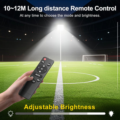 Solar Lights Outdoor Solar Flood Lights - 20000 Lumens LED Flood Lights 20000mah IP65 Waterproof Solar Lights | Outside Security Lighting for Yard Stadium Garden (no Motion Sensor)