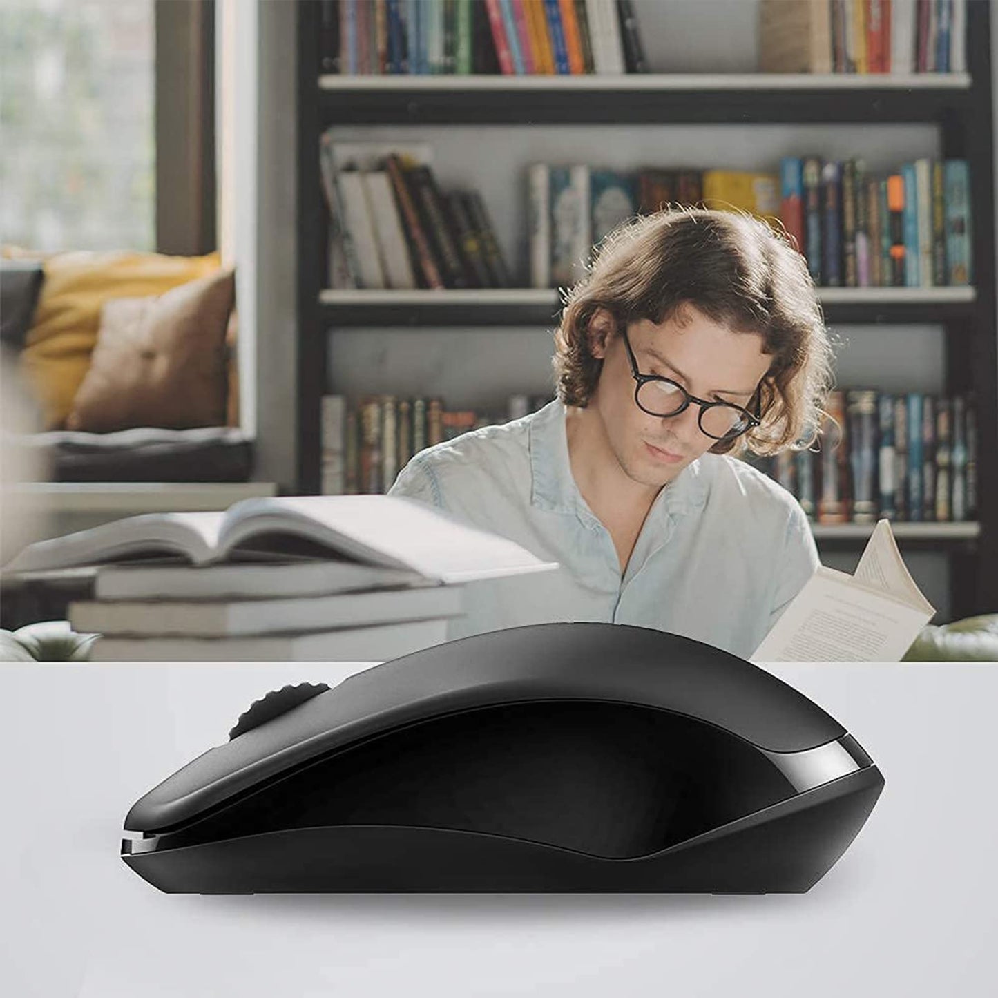 RAPOO 1680 Quiet 2.4GHz Wireless Mouse 1000 DPI 3 Buttons Optical Mouse