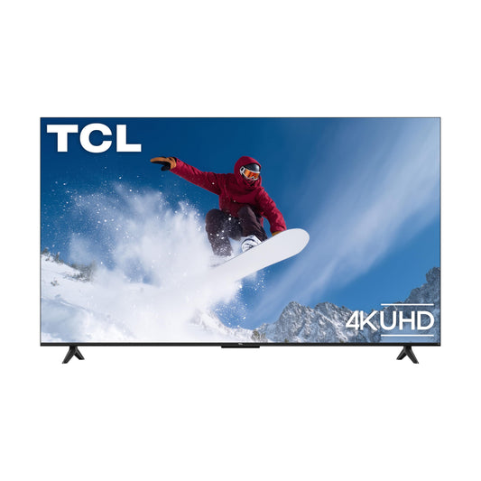 TCL 65-Inch Class S4 4K LED Smart TV with Fire TV (65S450F-CA), Dolby Vision HDR, Dolby Atmos, Alexa Built-in, Apple Airplay Compatibility, Streaming UHD Television, Black