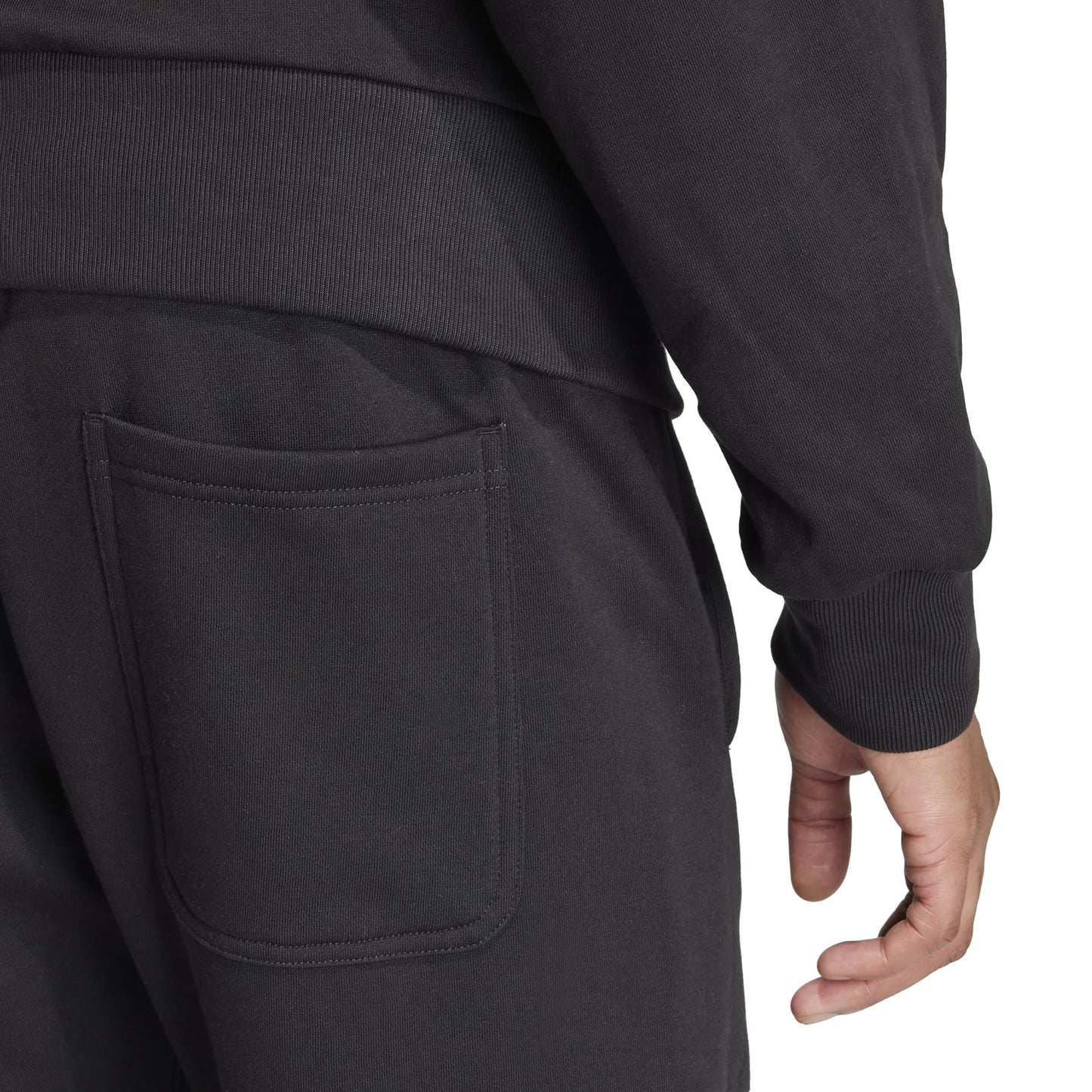Adidas Men's All SZN Fleece Tapered Pants, Black, Medium