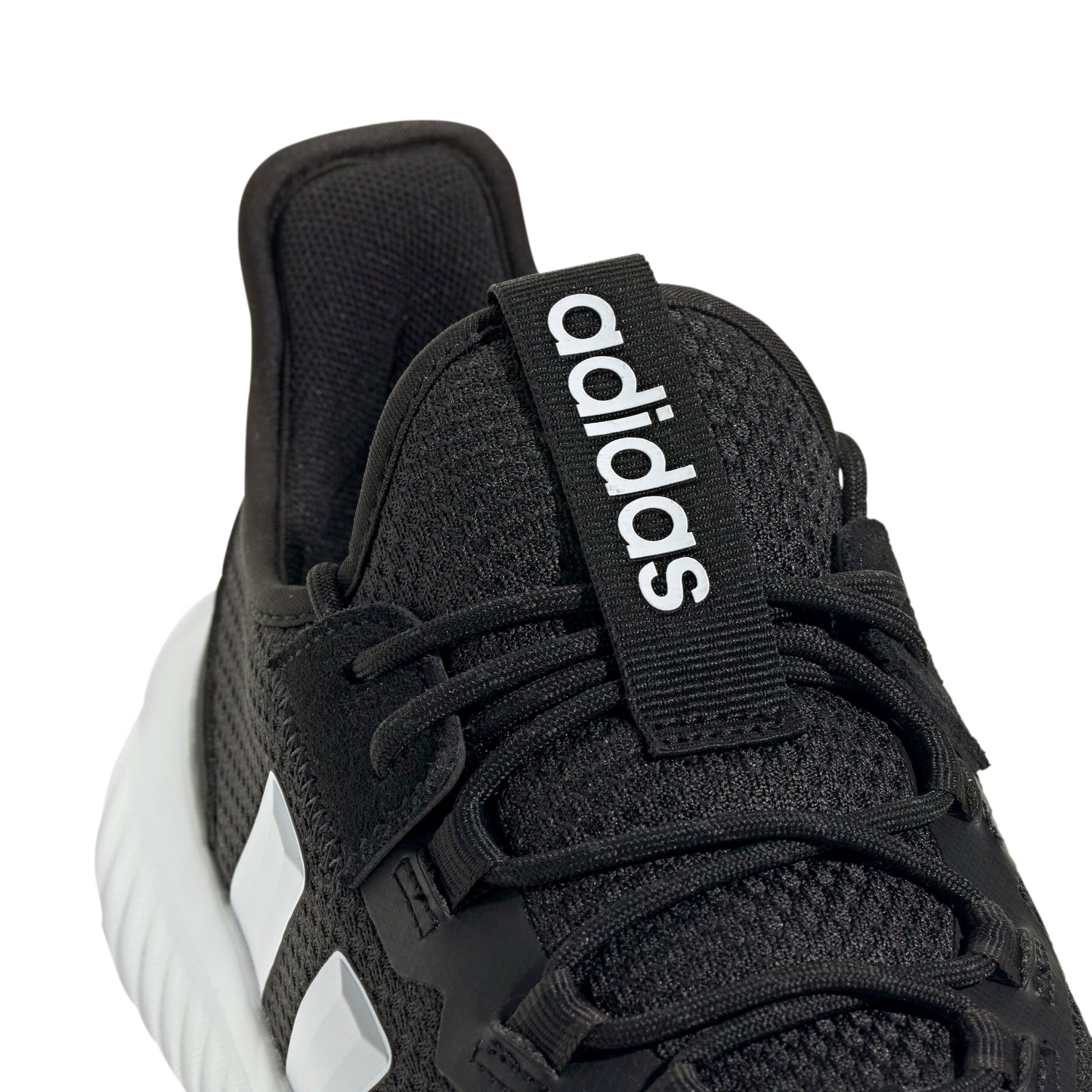 adidas Men's Kaptir 4.0, Black/White/Carbon, 9.5