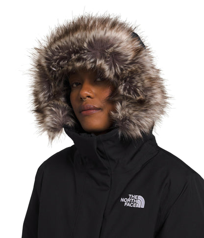 THE NORTH FACE Women's Arctic Parka, TNF Black-NPF, Large