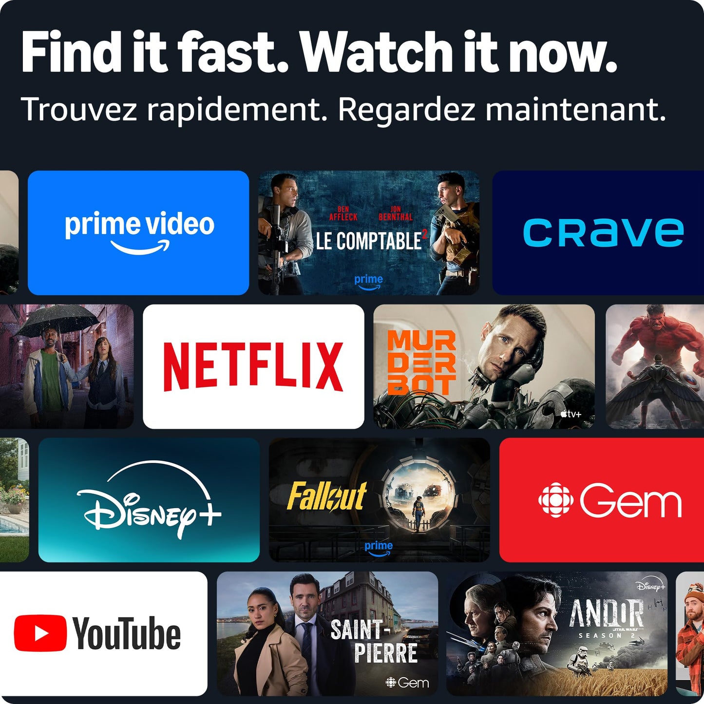 Amazon Fire TV Stick HD (newest model), free & live TV, Alexa Voice Remote, powered by the TV, effortless setup