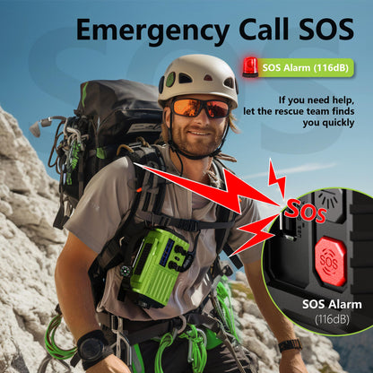 Emergency Weather Radio, Hand Crank Solar Powered 5000mAh/18500mWh AM/FM/SW Radio, NOAA Certified, Phone Charger, Flashlight/Reading Lamp, Compass, SOS for Indoor Outdoor Camping Earthquakes Survival