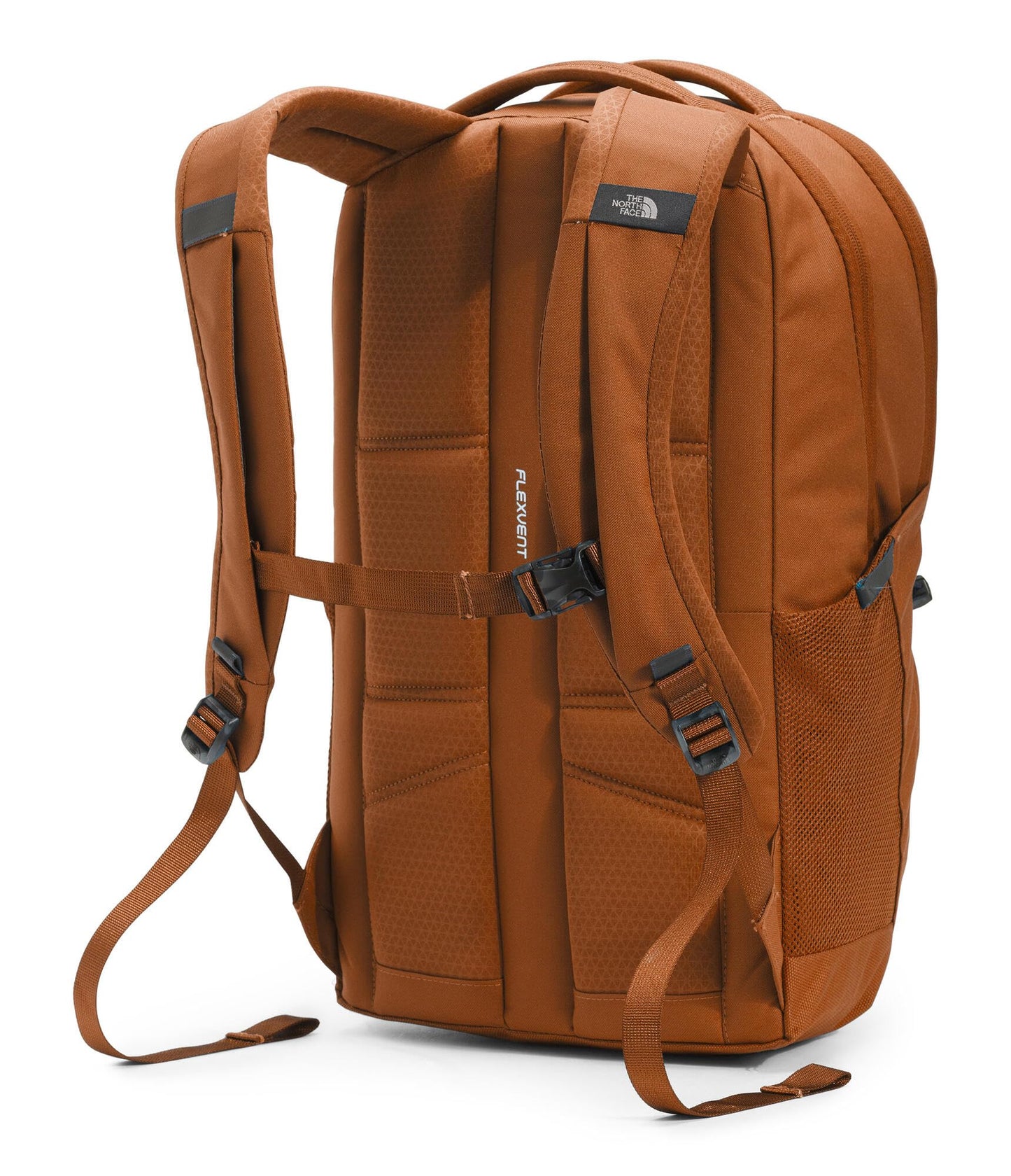 THE NORTH FACE Jester Everyday Laptop Backpack | Commuter Daypack with Water Repellent Finish, 16" Laptop Sleeve, Leather Brown/TNF Black-NPF, One Size