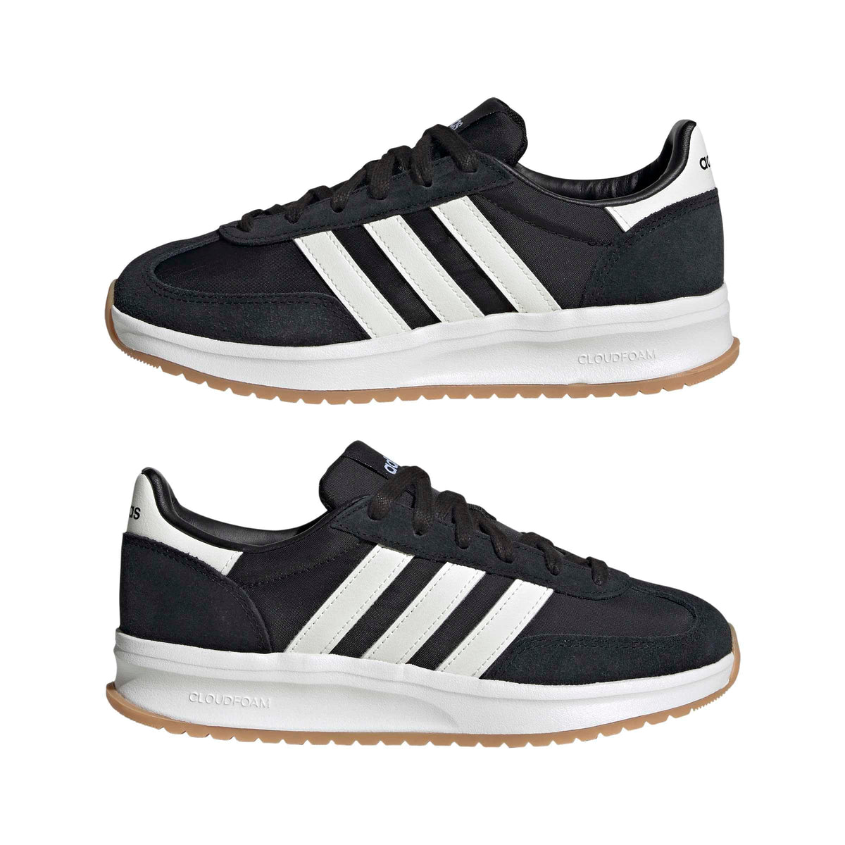 Adidas Women's Run 70s 2.0, Core Black/Core White/Core White, 10