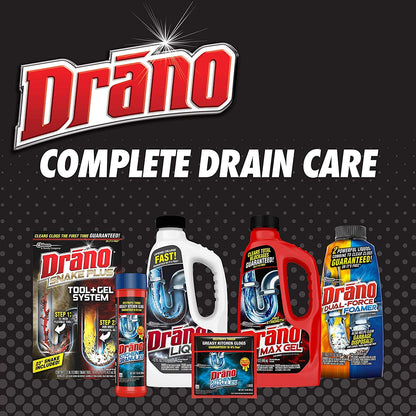 Drano Kitchen Granules Grease Clog Remover Drain Cleaner Crystals, 500g