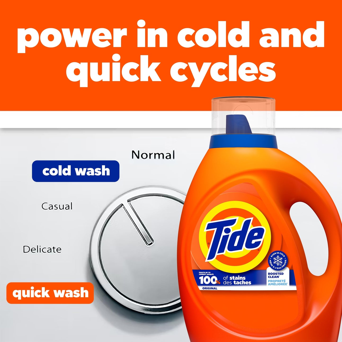 Tide Liquid Laundry Detergent Original, 32 loads, 1.24 mL