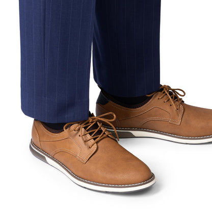 Bruno Marc Men's Casual Oxford Shoes Comfortable Business Formal Dress Derby Sneakers Plain Toe Oxfords,Size 11,Brown,SBOX26014M