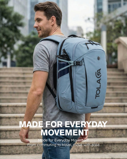 Tolaccea Travel Laptop Backpack 32L Carry on Daypack for Work Business
