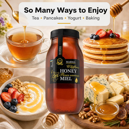 HONIGMA Marma Wildflower Honey, 1000g/35.2oz
