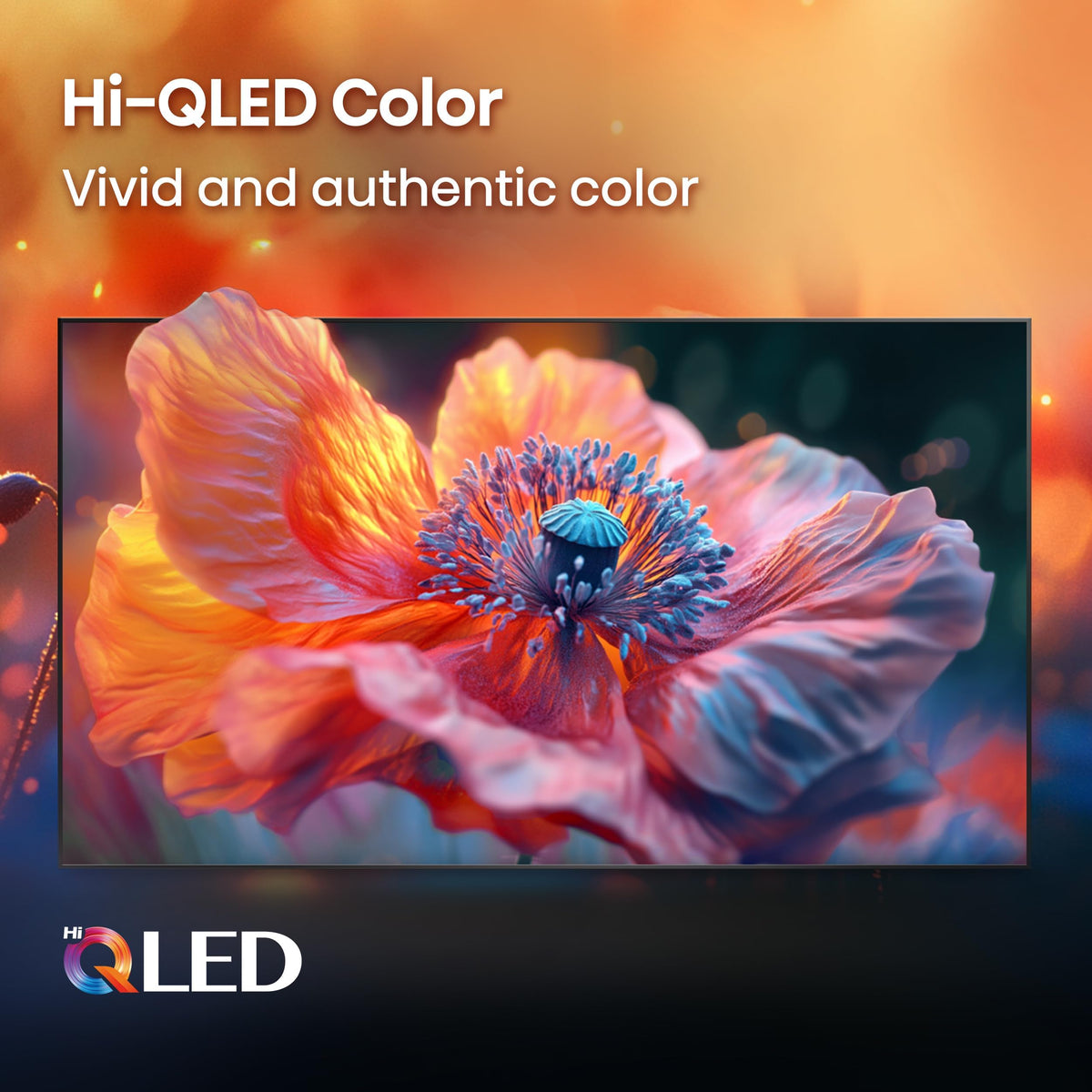 Hisense 40QD4SF - 40" Hi-QLED HD Smart Fire TV, Hi-QLED Color, Dolby Audio, Compatible with Alexa, Full Array LED, Slim Bezel Design (2026 Model)
