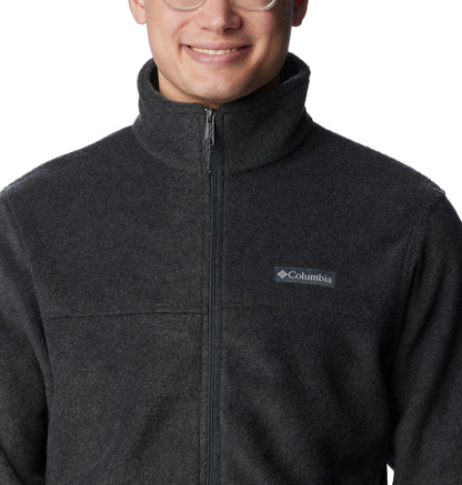Columbia Men's Steens Mountain 2.0 Full Zip Fleece Jacket, Charcoal Heather, Medium