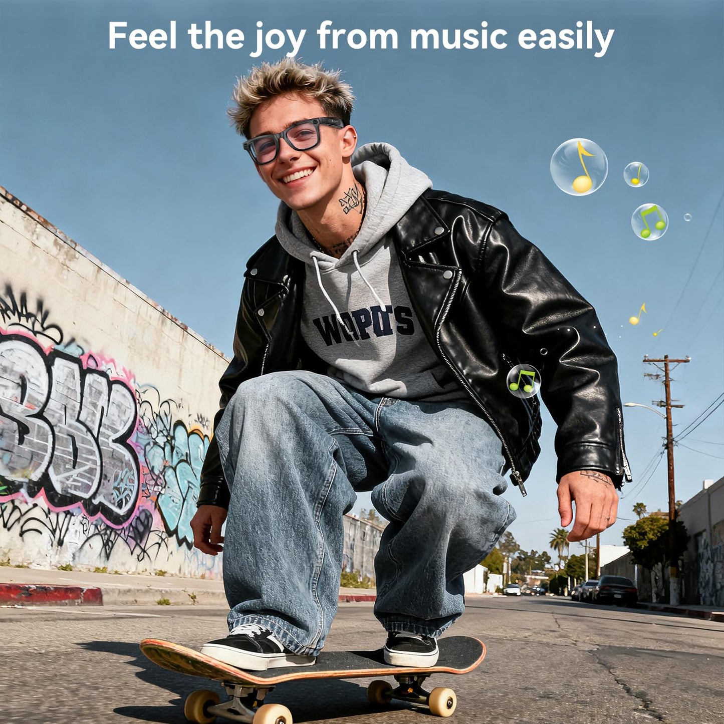 2026 Smart Glasses with Camera, 8mp Resolution Supporting 4K Video Recording, Photo/Video/Audio Recording, 410mah Battery, and Includes Ai Assistant, Ai Translation, and Bluetooth Calling.