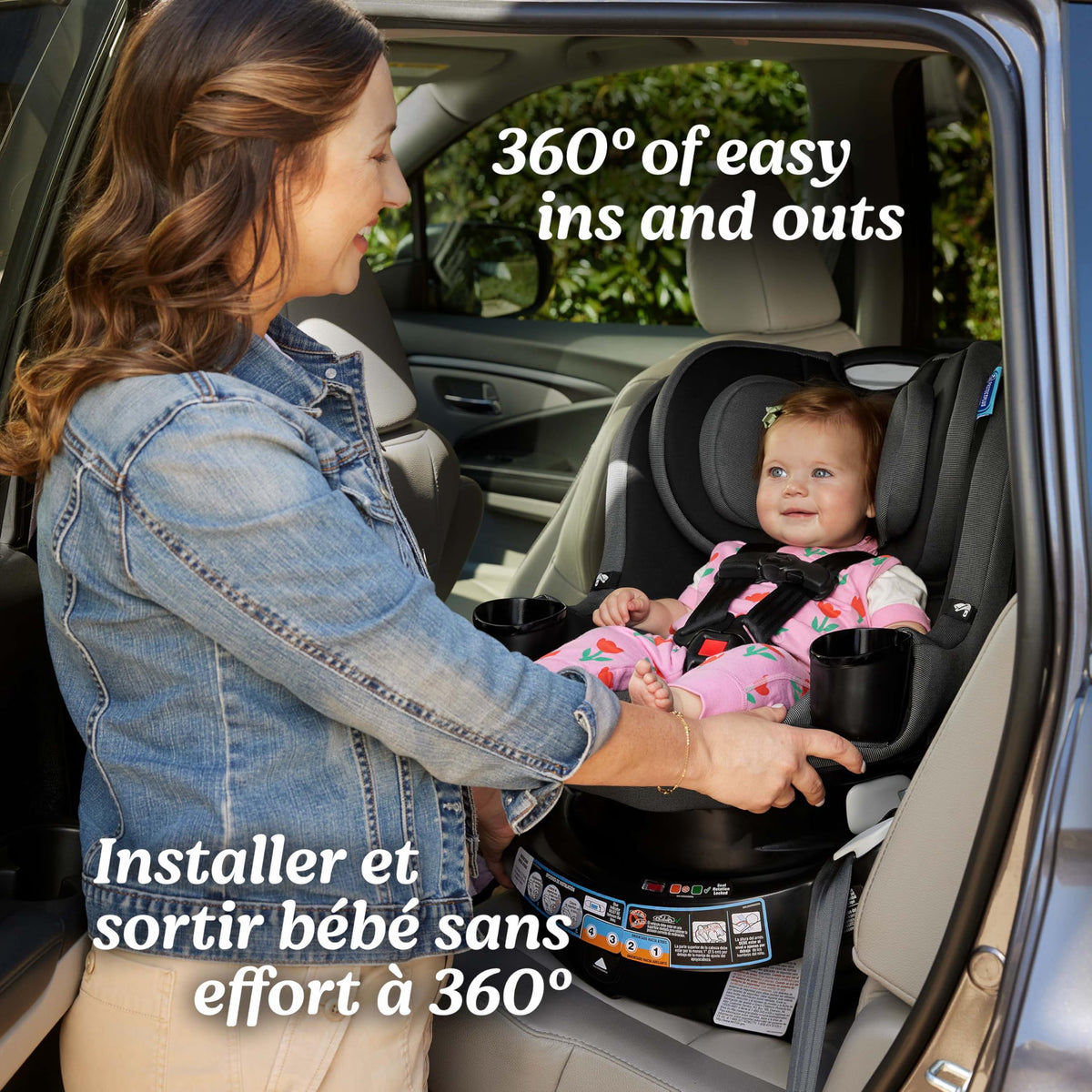 Graco EasyTurn 360 2-in-1 Convertible Car Seat