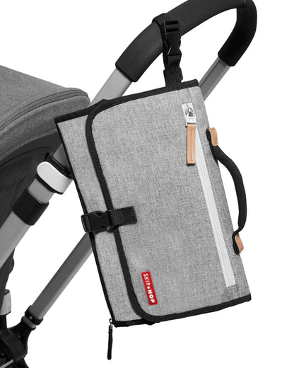 Skip Hop Portable Baby Changing Pad, Pronto, Grey Melange