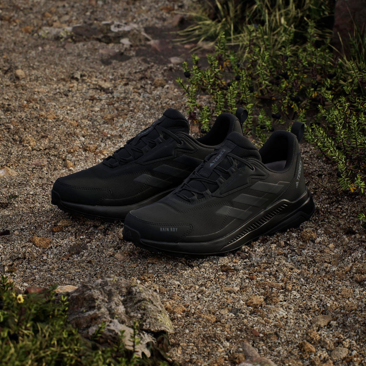 Adidas Men's Terrex Anylander Rain.RDY Hiking, Core Black/Core Black/Grey Four, 11