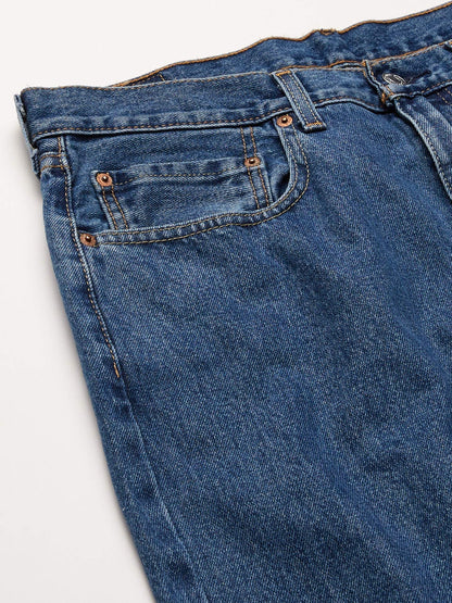 Levi's Men's 550 Relaxed Fit Jeans (Also Available in Big & Tall), Medium Stonewash, 44W x 36L