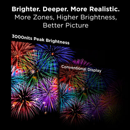 TCL 75” QM7L Series Smart SQD-Mini LED TV with Google TV, TCL Deep Color System with 1 Super QLED and 100% BT2020 Color, Local Dimming Ultra, High Brightness Ultra, and Audio by Bang & Olufsen (2026)
