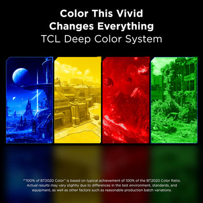 TCL 75” QM7L Series Smart SQD-Mini LED TV with Google TV, TCL Deep Color System with 1 Super QLED and 100% BT2020 Color, Local Dimming Ultra, High Brightness Ultra, and Audio by Bang & Olufsen (2026)