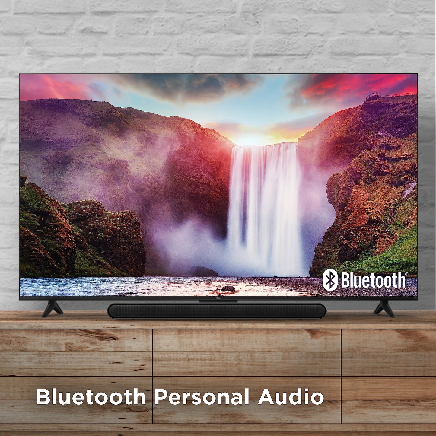 TCL 65-Inch Class S4 4K LED Smart TV with Fire TV (65S450F-CA), Dolby Vision HDR, Dolby Atmos, Alexa Built-in, Apple Airplay Compatibility, Streaming UHD Television, Black
